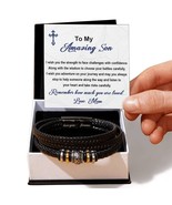 Personalized To My Son, Bracelet for son, Christmas gift for Son, Gifts ... - £59.31 GBP