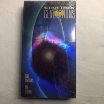 Star Trek: Generations (VHS, 1995) sci-fi movie Patrick Stewart vintage ... - $5.00