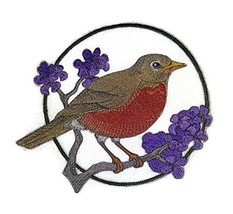 Nature Weaved in Threads, Amazing Birds Kingdom [Robin and Lilac Circle] [Custom - £15.47 GBP