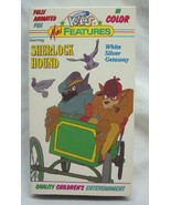 Vintage SHERLOCK HOUND White Silver Getaway VHS VIDEO 1980&#39;s Cartoon 199... - €12,71 EUR