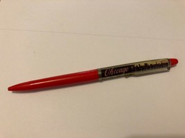 Vintage Denmark Floaty Pen Souvenir City of Chicago Skyline - $12.82