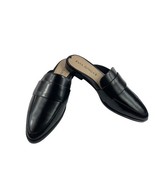 Via Spiga Slides Women 6 M Shoes Black Patent Leather Slip-on Casual Wal... - $47.29 CAD