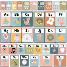 Boho Muted Alphabet Bulletin Board Set | Classroom Supplies | Educationa... - $316.70 MXN