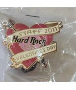 2011 Valentine&#39;s Day Hard Rock Hotel Las Vegas STAFF Pin - $12.95
