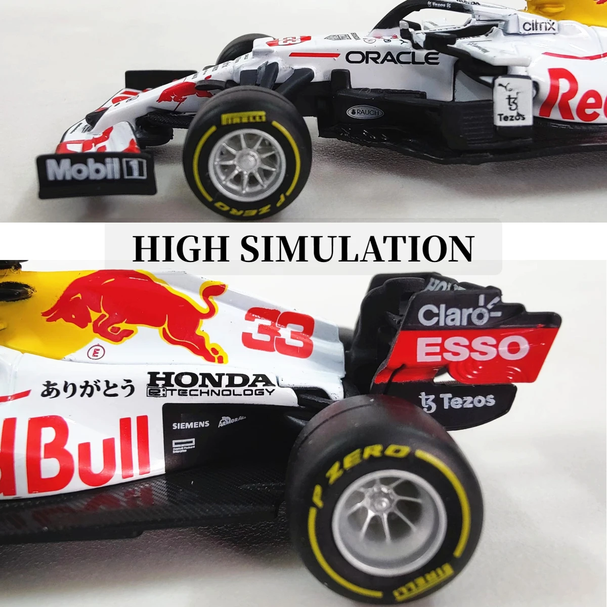 Bburago Scale 1:43 F1 2021 2022 Car Model Replica Red Bull Racing Verstappen RB1 - £118.63 GBP