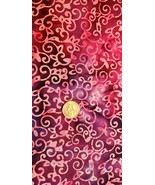Batik Purple Pink by Blank 100% cotton fabric BTY By the Yard SUMATRA IRIS - £10.26 GBP
