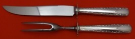 Camellia by Gorham Sterling Silver Steak Carving Set 2pc HH WS 10 1/2&quot; - $107.91