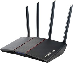 Dual Band Gigabit Wireless Router, Speed And Value, Gaming, Asus Ax1800,... - £91.24 GBP