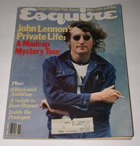 John Lennon Esquire Magazine Vintage 1980 - £23.63 GBP