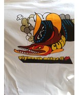 Plymouth CUDA on Wheels on a new 2XL white tee shirt  - $27.42 CAD
