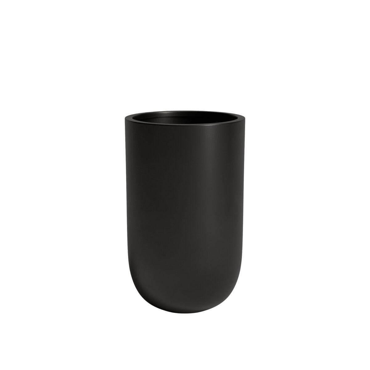 DTY Signature Mount Harvard Tall Planter Pot - Small Black 17.9 Inch Height Mode - $108.22