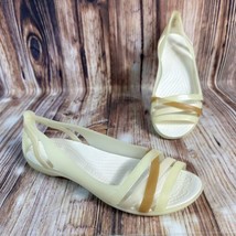 Crocs ISABELLA HUARACHE 2 Women Size 8 Jelly Sandals Open Toe Shoes Casu... - £30.25 GBP