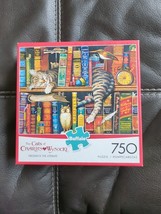 The Cats Of Charles Wysocki &quot;Frederick The Literate&quot; 750 Piece Puzzle Be... - £26.08 GBP