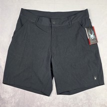 Spyder Mens Shorts XXL Black Chroma Hydro Walker Boardshort Active S7206... - $34.64