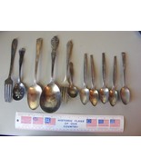 12 Pieces Vintage Plated Silverware       a - €26,41 EUR