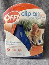 Off! Clip-on Fan Circulated Mosquito Repellent w/ 1 Refill New - $26.44 CAD