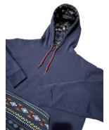 Hooey Hoodie Womens L Aztec Pullover Southwestern Hooded Sweatshirt - $40.20 CAD
