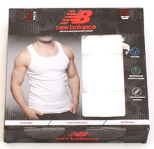 New Balance White A Shirts Tank Shirt 3 in Package New in Package Men&#39;s M - £47.20 GBP