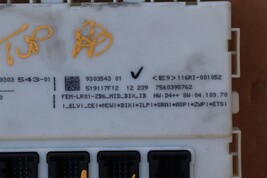BMW F20 F21 Footwell FEM Front Electronic Module Computer Control 9-303-543 image 5