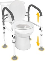 Vaunn Deluxe Toilet Safety Frame, Adjustable &amp; Foldable #R026 - €36,59 EUR