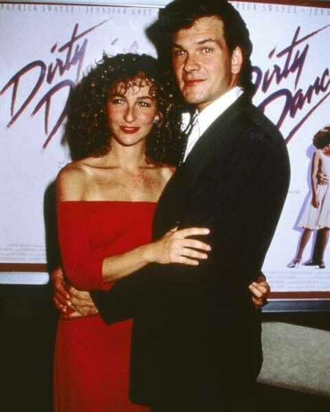 Dirty Dancing red carpet movie premiere Patrick Swayze Jennifer Grey 8x10 photo