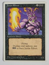 1995 Junun Efreet Magic The Gathering Mtg Card Playing Role Play Vintage Game - $5.99