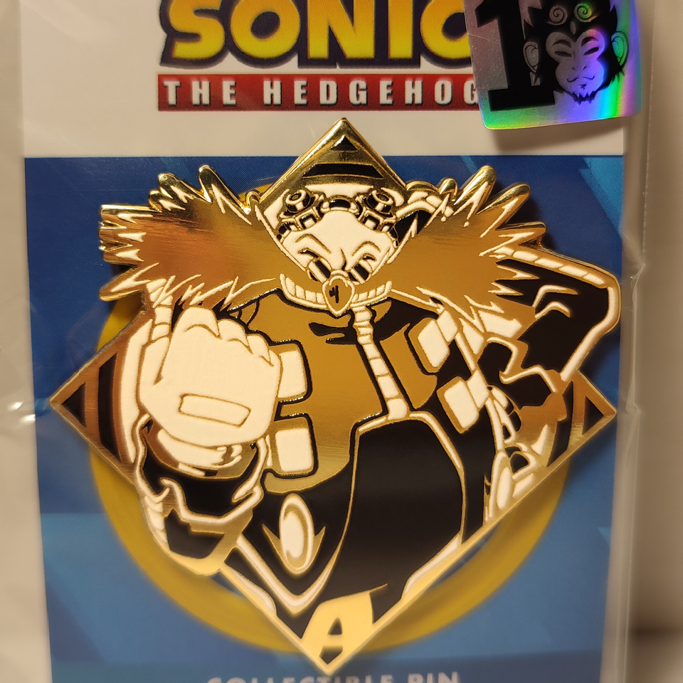 Sonic The Hedgehog Eggman Limited Edition Collectible Enamel Pin - £13.21 GBP