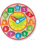 Melissa &amp; Doug Shape Sorting Clock - $38.00