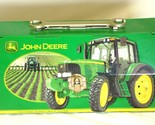 John Deere Kid&#39;s Tool Box Metal Tin Container Plastic Wrench Handle - $19.79