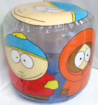 Vintage 1998 South Park Inflatable Rare Eric Cartman Ottoman W/ Kenny Stan Kyle - £62.24 GBP