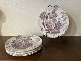 Royal Staffordshire England CHARLOTTE Lavender 9 3/4” Dinner Plates Set ... - $78.21