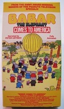 BABAR THE ELEPHANT COMES TO AMERICA VHS VIDEO - $15.35