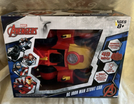 Marvel Avengers Rc Iron Man Stunt Car New In Box Nos - £15.44 GBP
