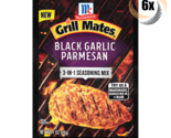 6x Packets McCormick Grill Mates Black Garlic Parmesan Flavor Marinade M... - $20.00