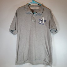 Old Navy Mens Shirt XL Rugby Polo Athletic Dept 1959 Embroidered A Gray - $12.97