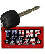 Trump 2024 American Flag Red Metal Key Chain - €10,49 EUR