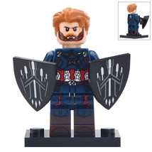 1pcs Captain America in Avengers infinity war Mini figure Building Toys - £2.18 GBP