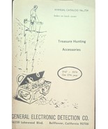 General Electronic Detection Co. Treasure Hunting Accessories Cat No. 754 - $14.95