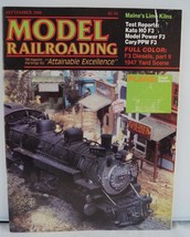 Vintage Model Railroading Magazine September 1988 - £6.22 GBP