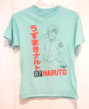 Naruto 07 Shippuden Collection Blue Japanese Manga Tee Shirt 2002 Size M... - £14.91 GBP