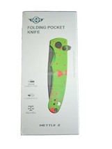 Olight Oknife Mettle 2 EDC Pocket Knife with Pocket Clip (Zombie Green) - $71.24