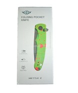 Olight Oknife Mettle 2 EDC Pocket Knife with Pocket Clip (Zombie Green) - £55.72 GBP
