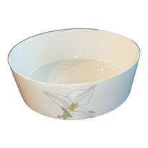 Coupe Cereal Bowl Soup Trillium by Block signed Mary Lou Goertzen Vintag... - $15.81