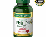 Nature&#39;s Bounty Fish Oil 1400 mg, 130 Coated Softgels - £22.71 GBP