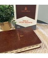 Spanish Bible | BIBLIA REINA VALERA 1960 | RVR60 LETRA GIGANTE | Piel Fa... - $49.99