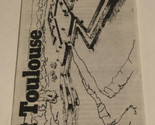 Vintage Fort Toulouse George Wallace Brochure Alabama BR5 - $8.90