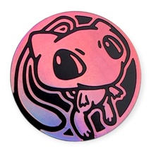 Pokemon Collectible Flip Coin: Mew, Pink Rainbow Holofoil - £15.90 GBP