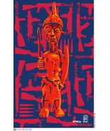 Political OSPAAAL poster.African God Warrior.Africa.Socialist History ar... - £10.53 GBP