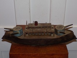 Vintage Dayton Scheible Toy Hill Climber Battleship - $376.20