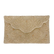 From St Xavier Chevy Beaded Clutch Champagne - $113.85
